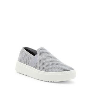 Eileen Fisher Pep Flyknit Sneakers Stretch Platform Slip On Great White Size 8.5